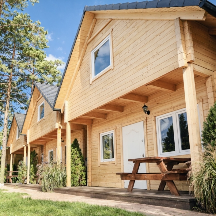 Przytulne domki letniskowe Morska Fala w Pobierowie niedaleko morza