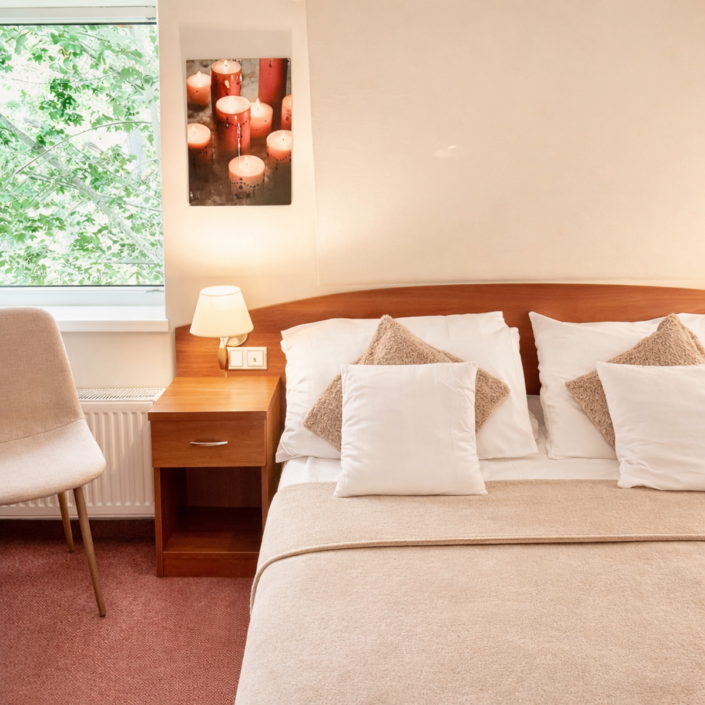 pokój dwuosobowy morska fala Pobierowo blisko plaży